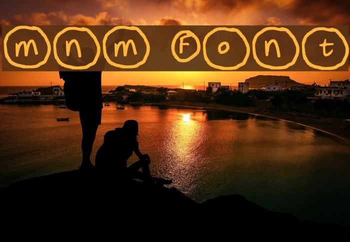 mnm Font examples