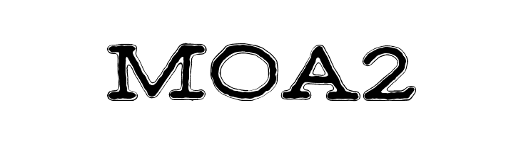 MOA 2  Free Fonts Download