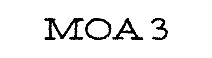 MOA 3  Frei Schriftart Herunterladen