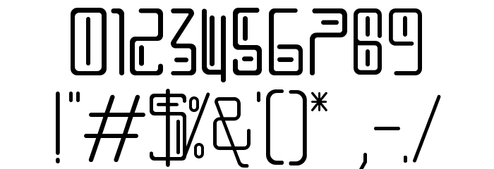 MOBOTO Font OTHER CHARS