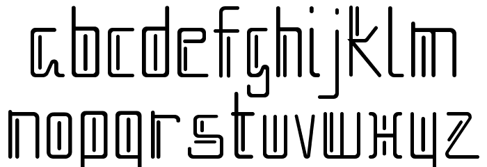 MOBOTO Font LOWERCASE
