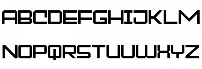 MOCKEJOEFONT Schriftart Groß