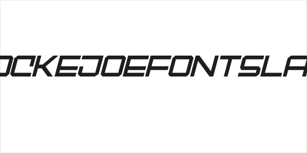 MOCKEJOEFONTSLANT Logo