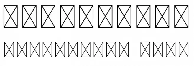 MOCKERRegular Font OTHER CHARS