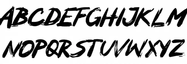 MOCKER Font LOWERCASE