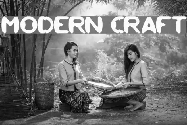 MODERN CRAFT Polices examples