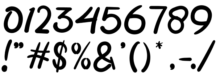 MODERN SCHOOL Font OTHER CHARS