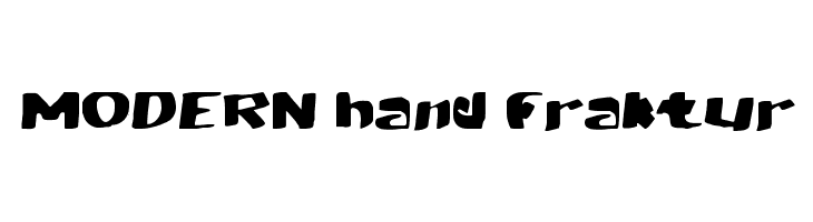 MODERN hand fraktur  नि: शुल्क फ़ॉन्ट्स डाउनलोड