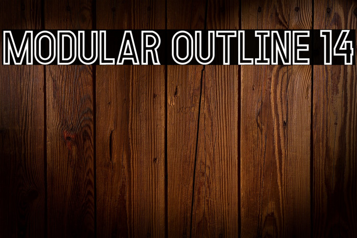 MODULAR Outline 14 Example 1