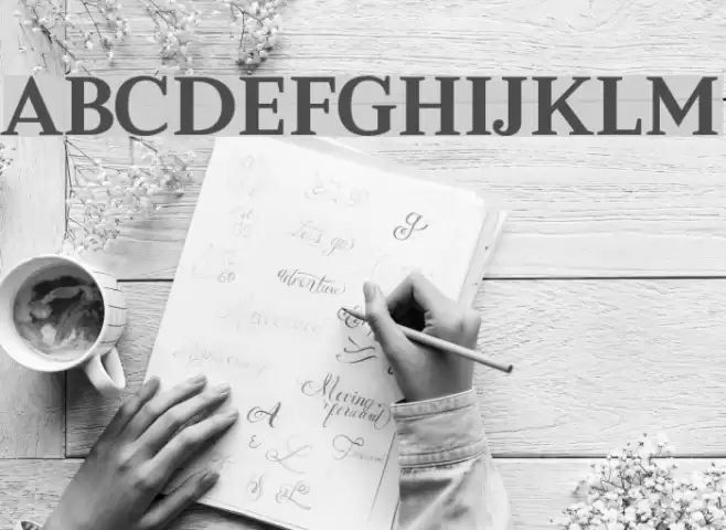 MOG rhythm Font examples