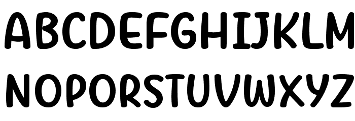 MOG rhythm Font LOWERCASE
