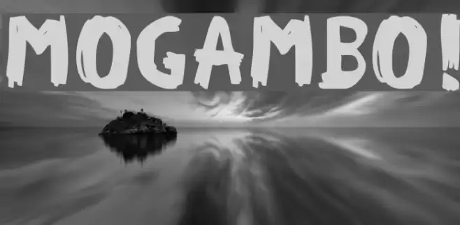 MOGAMBO! Font examples