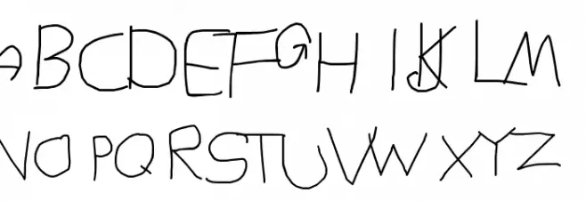 MOKADESIGNER FONT 1 字体 大写