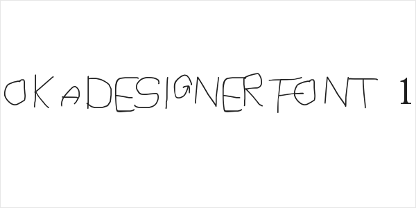 MOKADESIGNER FONT 1 Logo