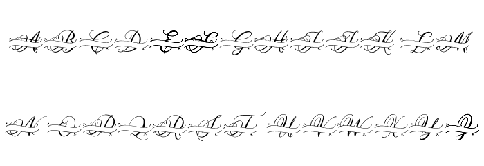 MOLIDIA MONOGRAM Font OTHER CHARS