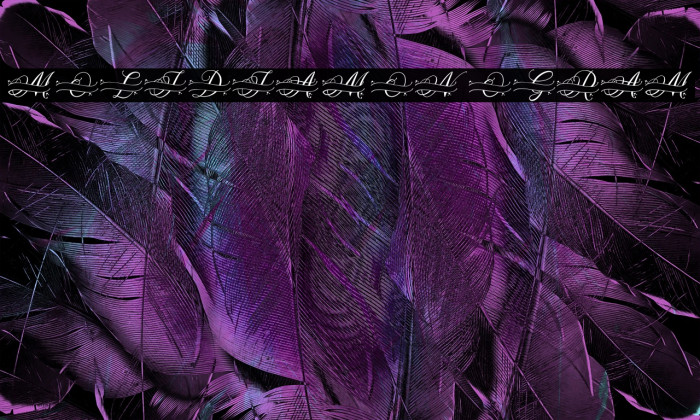 MOLIDIA MONOGRAM Example 3