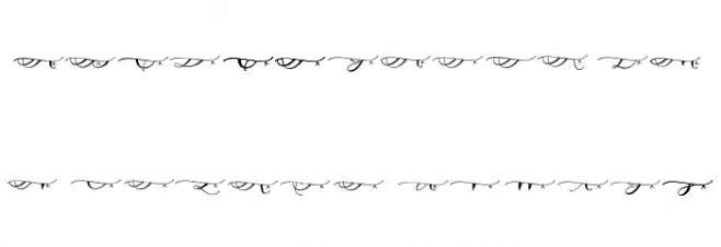 MOLIDIA SPLIT MONOGRAM 字体 小写