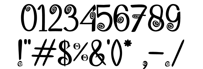 MOLLUSCA Font OTHER CHARS