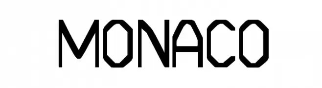 MONACO  Frei Schriftart Herunterladen