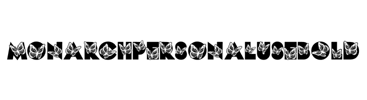 MONARCH PERSONAL USE Bold  Fuentes Gratis Descargar