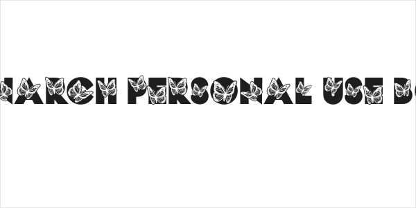 MONARCH PERSONAL USE Bold Logo
