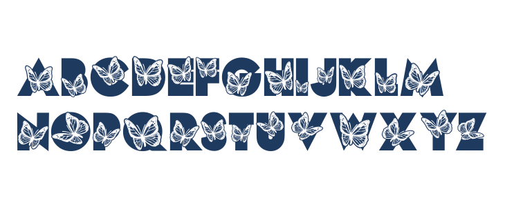 MONARCH PERSONAL USE Bold Lowercase