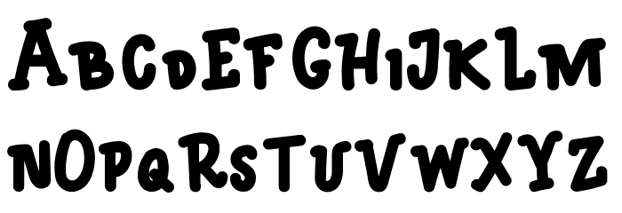 MONICA Font LOWERCASE