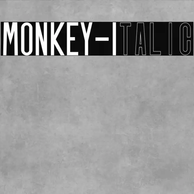 MONKEY-Italic Example 1