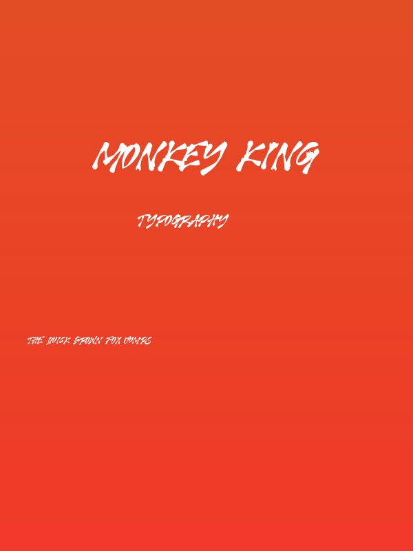 MONKEY KING Poster