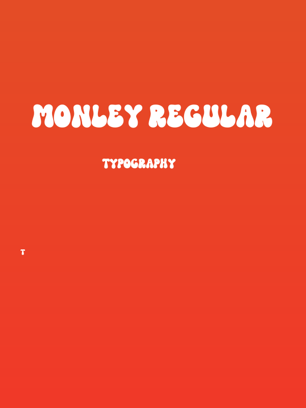 MONLEY Regular Poster