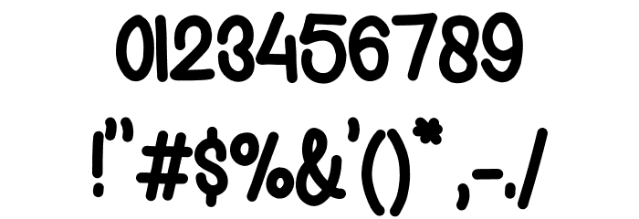 MONNERR WEIST DEMO Font OTHER CHARS