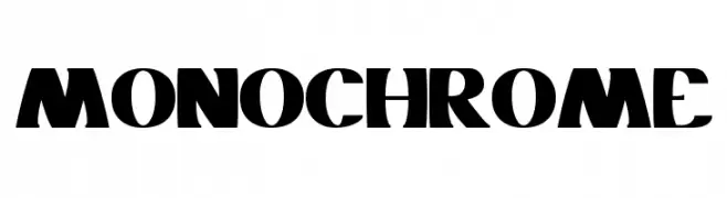 MONOCHROME  Fuentes Gratis Descargar