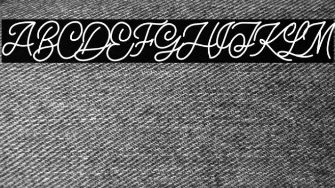 MONOCLEE DEMO Font examples