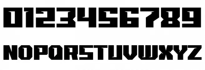 MONOCOQUE フォント その他の文字