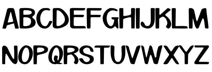 MONOCROME Font LOWERCASE
