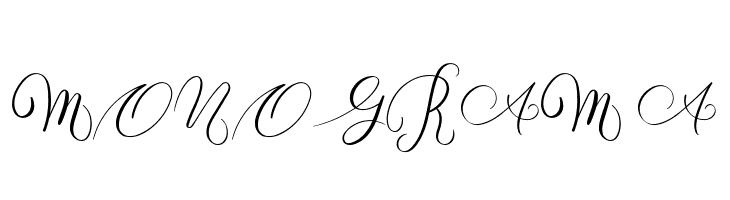 MONOGRAM A  नि: शुल्क फ़ॉन्ट्स डाउनलोड