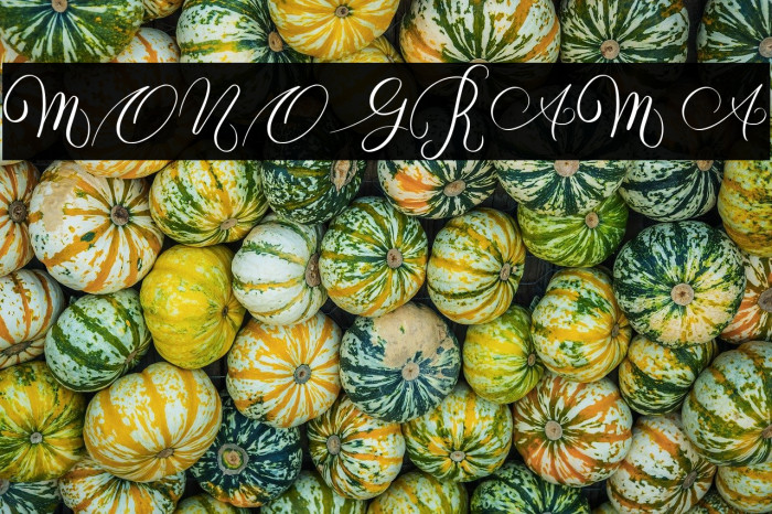 MONOGRAM A Example 1