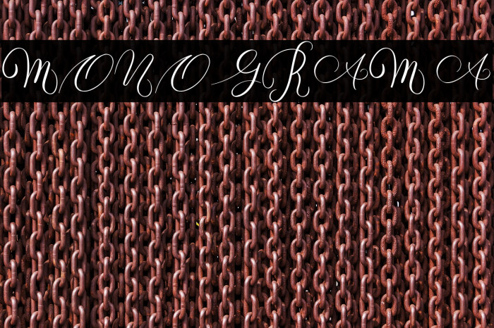 MONOGRAM A Example 3