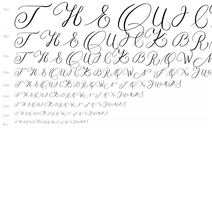 MONOGRAM B Waterfall