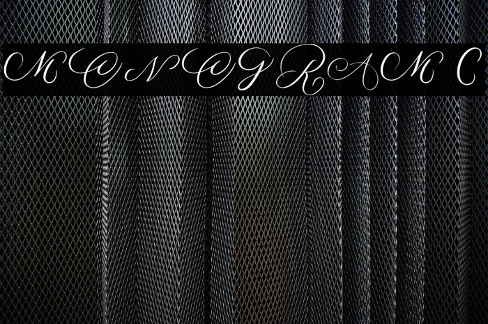 MONOGRAM C Example 1