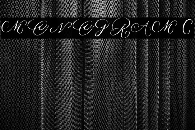 MONOGRAM C Fuentes examples