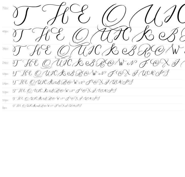 MONOGRAM C Waterfall