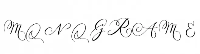 MONOGRAM E  免费字体下载