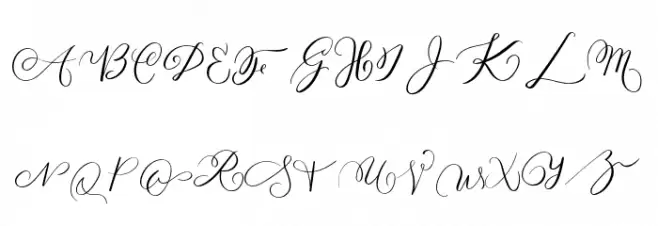 MONOGRAM E Шрифта ВЕРХНИЙ