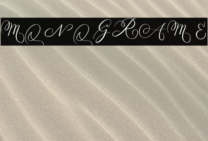 MONOGRAM E Example 3