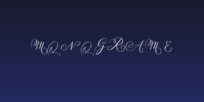 MONOGRAM E Social Header