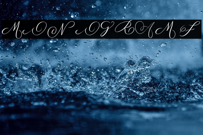 MONOGRAM F Example 1