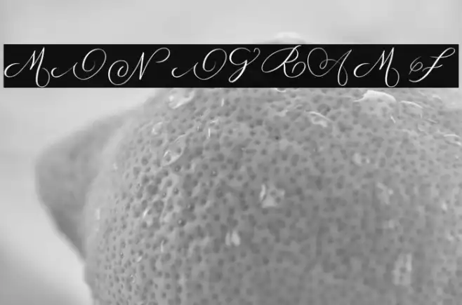 MONOGRAM F Example 2