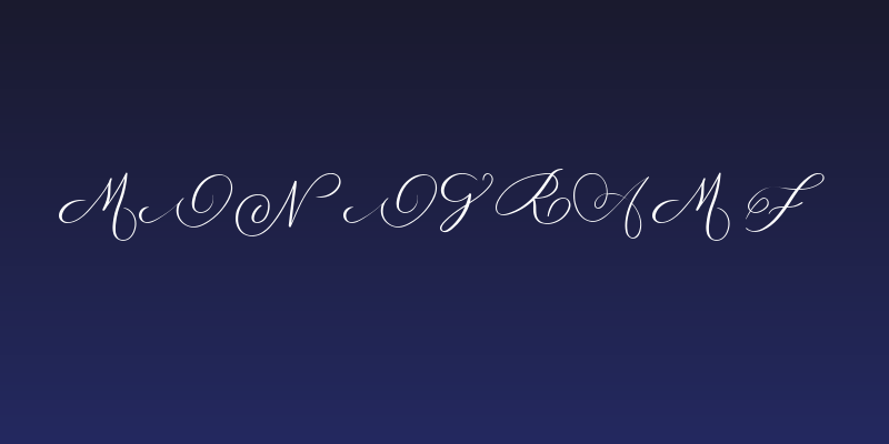 MONOGRAM F Social Header