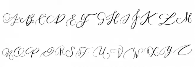 MONOGRAM G Fuentes MAYÚSCULAS